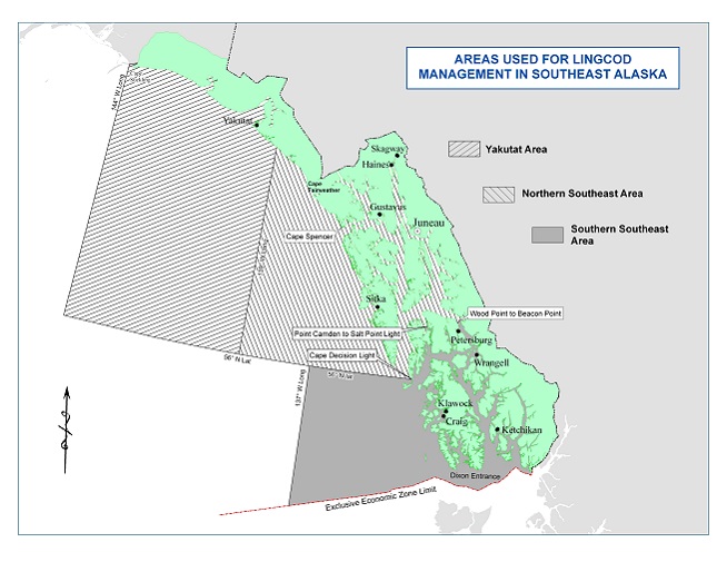 SOUTHEAST ALASKA 2016 LINGCOD SPORT FISHING REGULATIONS SET FOR THE YAKUTAT AREA